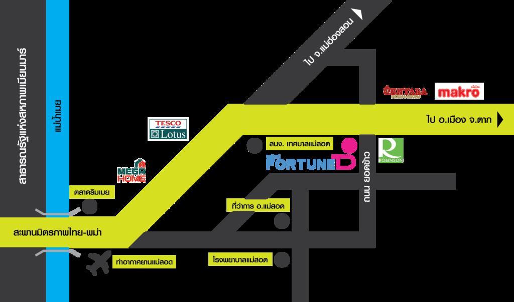 Fortune D Hotel Maesot Mae Сот Екстериор снимка